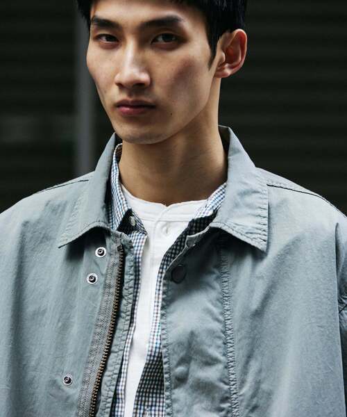 JOURNAL STANDARD（ジャーナルスタンダード）の「M-BDU ガーメント ダイ ショート ブルゾン（ミリタリージャケット・メンズ・ブルー系その他/ブラック系その他/ダークグリーン・MEDIUM/LARGE）」の8枚目の写真