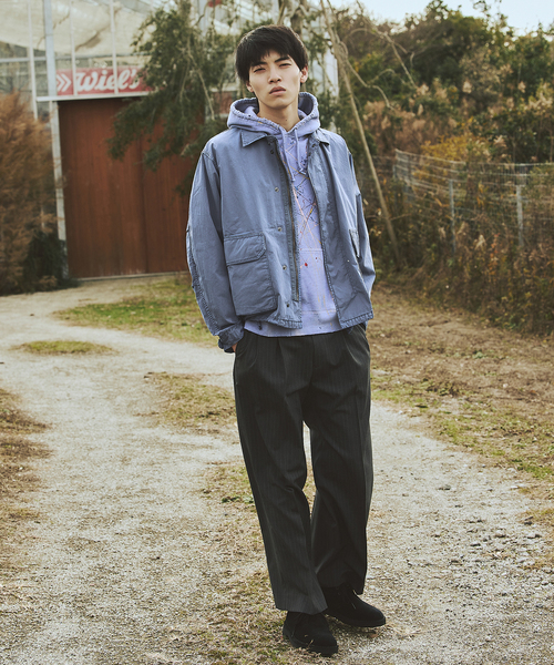 JOURNAL STANDARD（ジャーナルスタンダード）の「M-BDU ガーメント ダイ ショート ブルゾン（ミリタリージャケット・メンズ・ブルー系その他/ブラック系その他/ダークグリーン・MEDIUM/LARGE）」の8枚目の写真