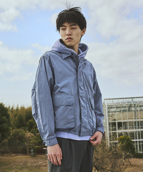 JOURNAL STANDARD（ジャーナルスタンダード）の「M-BDU ガーメント ダイ ショート ブルゾン（ミリタリージャケット・メンズ・ブルー系その他/ブラック系その他/ダークグリーン・MEDIUM/LARGE）」の12枚目の写真