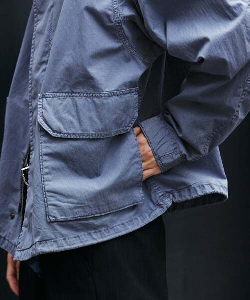 JOURNAL STANDARD（ジャーナルスタンダード）の「M-BDU ガーメント ダイ ショート ブルゾン（ミリタリージャケット・メンズ・ブルー系その他/ブラック系その他/ダークグリーン・MEDIUM/LARGE）」の19枚目の写真