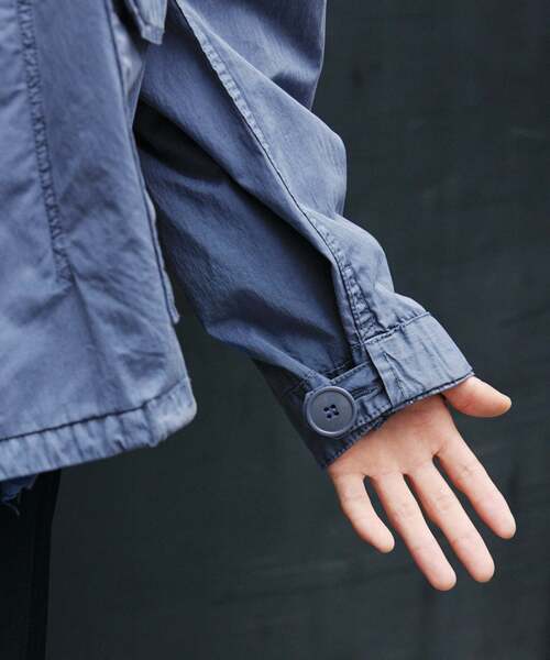 JOURNAL STANDARD（ジャーナルスタンダード）の「M-BDU ガーメント ダイ ショート ブルゾン（ミリタリージャケット・メンズ・ブルー系その他/ブラック系その他/ダークグリーン・MEDIUM/LARGE）」の20枚目の写真