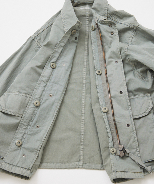 JOURNAL STANDARD（ジャーナルスタンダード）の「M-BDU ガーメント ダイ ショート ブルゾン（ミリタリージャケット・メンズ・ブルー系その他/ブラック系その他/ダークグリーン・MEDIUM/LARGE）」の17枚目の写真