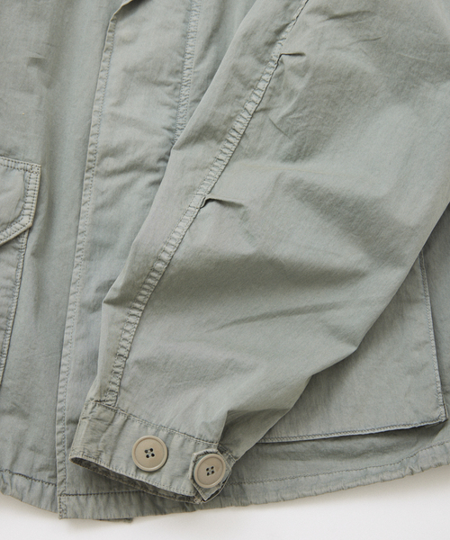 JOURNAL STANDARD（ジャーナルスタンダード）の「M-BDU ガーメント ダイ ショート ブルゾン（ミリタリージャケット・メンズ・ブルー系その他/ブラック系その他/ダークグリーン・MEDIUM/LARGE）」の19枚目の写真