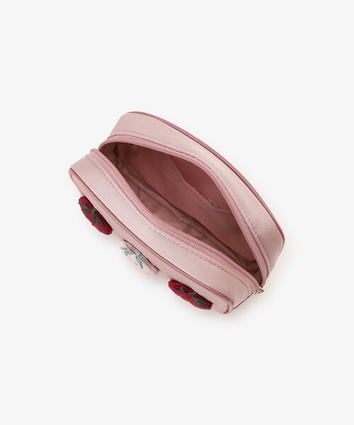 Afternoon Tea（アフタヌーンティー）の「ストロベリースクエアポーチ（ポーチ・レディース・ピンク・ONE SIZE）」の4枚目の写真