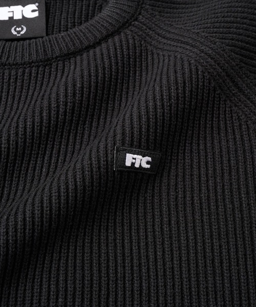 FTC（エフティーシー）の「RAGLAN KNIT SWEATER（ニット/セーター・メンズ・ブラック/グレー/ネイビー・LARGE/MEDIUM/X-LARGE/SMALL）」の6枚目の写真