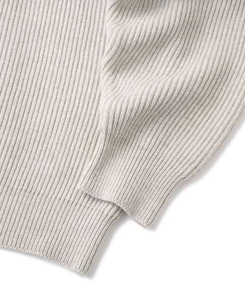FTC（エフティーシー）の「RAGLAN KNIT SWEATER（ニット/セーター・メンズ・ブラック/グレー/ネイビー・LARGE/MEDIUM/X-LARGE/SMALL）」の8枚目の写真