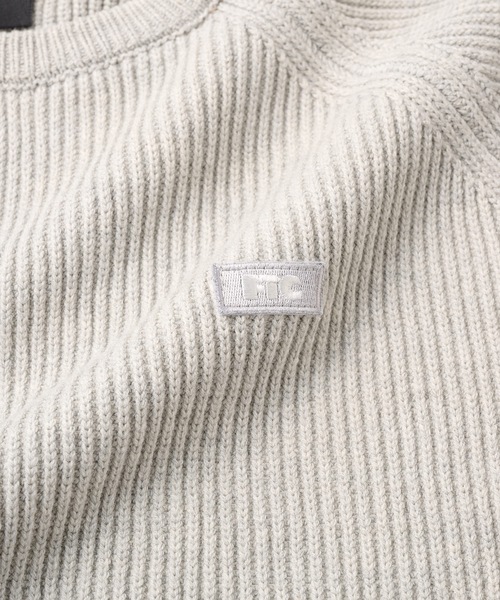 FTC（エフティーシー）の「RAGLAN KNIT SWEATER（ニット/セーター・メンズ・ブラック/グレー/ネイビー・LARGE/MEDIUM/X-LARGE/SMALL）」の9枚目の写真