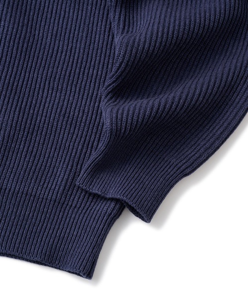 FTC（エフティーシー）の「RAGLAN KNIT SWEATER（ニット/セーター・メンズ・ブラック/グレー/ネイビー・LARGE/MEDIUM/X-LARGE/SMALL）」の11枚目の写真