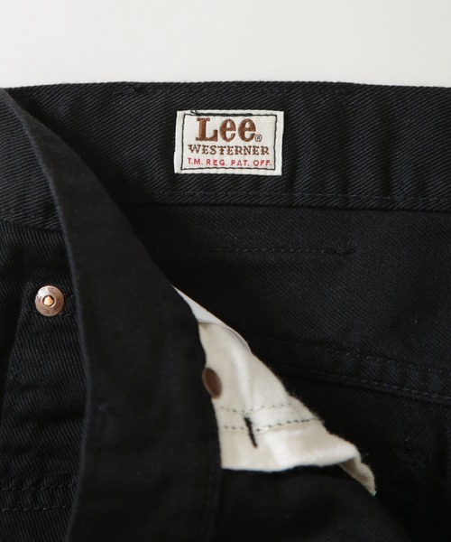 Lee(リー)の「Lee/別注 WESTERNER PT(デニムパンツ・メンズ・アイボリー/ブラック・L/M/S)」の10枚目の写真