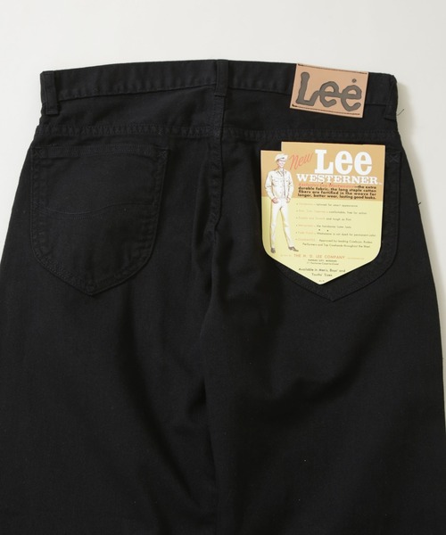 Lee(リー)の「Lee/別注 WESTERNER PT(デニムパンツ・メンズ・アイボリー/ブラック・L/M/S)」の11枚目の写真