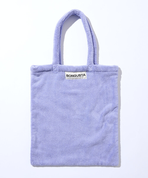 BONGUSTA(ボングスタ)の「BONGUSTA/ボングスタ NARAM TOTE BAG / パイル地トートバッグ(トートバッグ・レディース・ホワイト/ナチュラル/イエロー/ブルー/ブラウン/オフホワイト/サックスブルー/ピンク/パープル/サーモンピンク/レモンイエロー/キャメル・ONE SIZE)」の21枚目の写真
