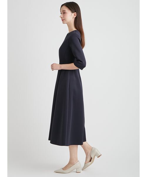 CELFORD(セルフォード)の「【洗える】ツイストポンチワンピース(ワンピース・レディース・ネイビー/ライトピンク/オフホワイト・36/38)」の10枚目の写真