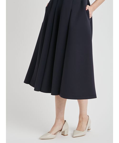 CELFORD(セルフォード)の「【洗える】ツイストポンチワンピース(ワンピース・レディース・ネイビー/ライトピンク/オフホワイト・36/38)」の5枚目の写真