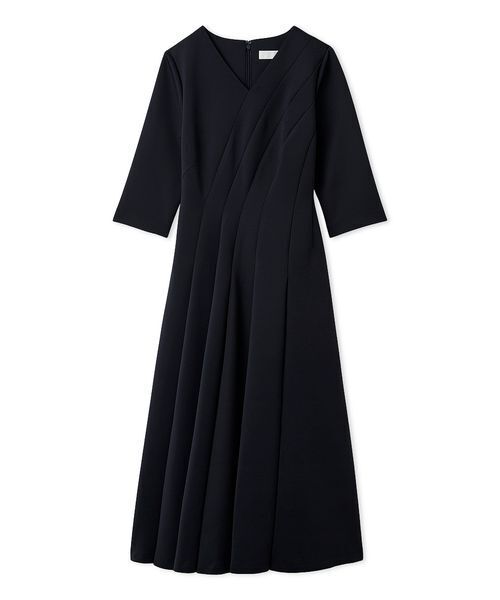 CELFORD(セルフォード)の「【洗える】ツイストポンチワンピース(ワンピース・レディース・ネイビー/ライトピンク/オフホワイト・36/38)」の6枚目の写真