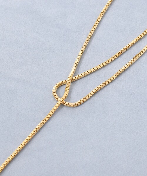 grace grace （グラスグラス）の「【grace grace/グラスグラス】クロスBOXネックレス（ネックレス・レディース・ゴールド・FREE）」の5枚目の写真