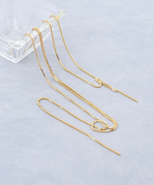 grace grace （グラスグラス）の「【grace grace/グラスグラス】クロスBOXネックレス（ネックレス・レディース・ゴールド・FREE）」の8枚目の写真