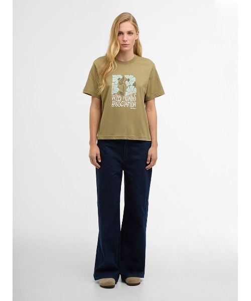 Barbour(バブアー)の「Selena グラフィックTシャツ(レディース)(Tシャツ/カットソー・レディース・パープル/オリーブ/ホワイト・8/10)」の12枚目の写真