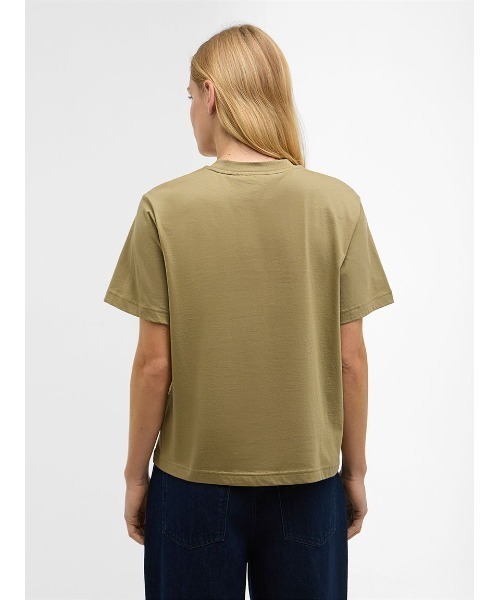 Barbour(バブアー)の「Selena グラフィックTシャツ(レディース)(Tシャツ/カットソー・レディース・パープル/オリーブ/ホワイト・8/10)」の14枚目の写真