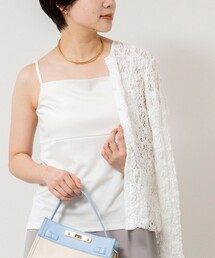 NOLLEY’S Sophi | ウォッシャブルアジャスター付サテンスムースキャミ(キャミソール)