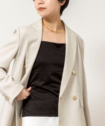 NOLLEY’S Sophi | ウォッシャブルアジャスター付サテンスムースキャミ(キャミソール)