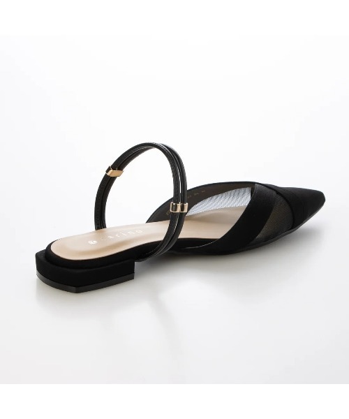 carino(カリーノ)の「【2WAY】バックベルトサンダルパンプス(パンプス・レディース・ダークブラウン/ベージュ系その他5/ブラック/シルバー・LL/L/M/S)」の16枚目の写真
