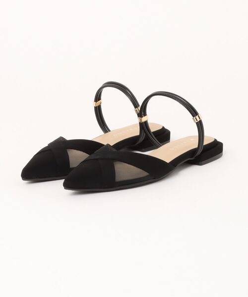 carino(カリーノ)の「【2WAY】バックベルトサンダルパンプス(パンプス・レディース・ダークブラウン/ベージュ系その他5/ブラック/シルバー・LL/L/M/S)」の21枚目の写真