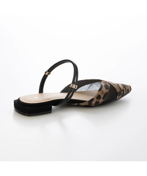 carino(カリーノ)の「【2WAY】バックベルトサンダルパンプス(パンプス・レディース・ダークブラウン/ベージュ系その他5/ブラック/シルバー・LL/L/M/S)」の9枚目の写真