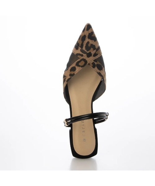 carino(カリーノ)の「【2WAY】バックベルトサンダルパンプス(パンプス・レディース・ダークブラウン/ベージュ系その他5/ブラック/シルバー・LL/L/M/S)」の10枚目の写真