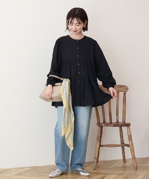 WEB限定】ティアードギャザーブラウス（シャツ/ブラウス）｜AMERICAN