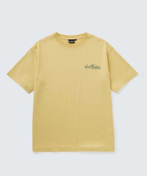 WILD THINGS(ワイルドシングス)の「ウィルダネスギア S/S Tシャツ│WILDERNESS GEAR S/S TEE(Tシャツ/カットソー・メンズ・イエロー系その他2/チャコールグレー/ホワイト/グレー系その他3・XL/L/M/S)」の10枚目の写真