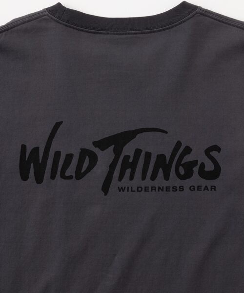 WILD THINGS(ワイルドシングス)の「ウィルダネスギア S/S Tシャツ│WILDERNESS GEAR S/S TEE(Tシャツ/カットソー・メンズ・イエロー系その他2/チャコールグレー/ホワイト/グレー系その他3・XL/L/M/S)」の11枚目の写真