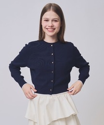 SWINGLE（スウィングル）の「ケーブルニットアンサンブル（カーディガン/ボレロ）」