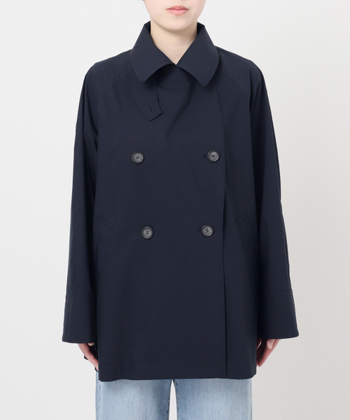 IENA（イエナ）の「撥水ライトタフタオーバーコート（その他アウター・レディース・チャコールグレー/ネイビー/ベージュ・38/36）」の10枚目の写真