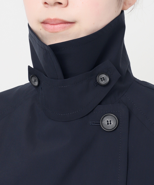 IENA（イエナ）の「撥水ライトタフタオーバーコート（その他アウター・レディース・チャコールグレー/ネイビー/ベージュ・38/36）」の12枚目の写真