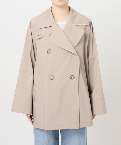 IENA（イエナ）の「撥水ライトタフタオーバーコート（その他アウター・レディース・チャコールグレー/ネイビー/ベージュ・38/36）」の20枚目の写真