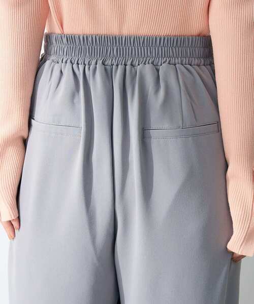 Green　Parks（グリーンパークス）の「シーンレスワイドパンツ（その他パンツ・レディース・アイボリー/グレー/ブラック/ピンク・M/L）」の12枚目の写真