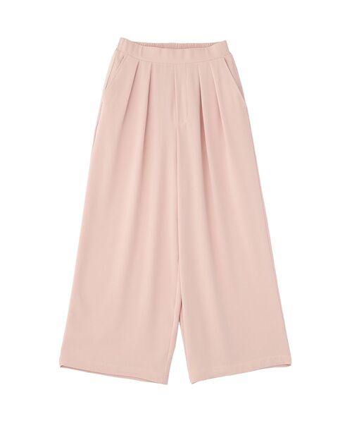 Green　Parks（グリーンパークス）の「シーンレスワイドパンツ（その他パンツ・レディース・アイボリー/グレー/ブラック/ピンク・M/L）」の22枚目の写真