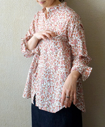 JOURNAL STANDARD LUXE | ボイルフラワー スタンドカラーシャツ(シャツ/ブラウス)