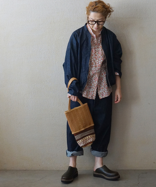 JOURNAL STANDARD LUXE(ジャーナルスタンダード ラックス)の「ボイルフラワー スタンドカラーシャツ(シャツ/ブラウス・レディース・レッド・FREE)」の11枚目の写真