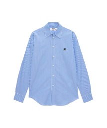 MSGM（エムエスジーエム）の「TheMwave ストライプ ポプリンシャツ（シャツ/ブラウス）」