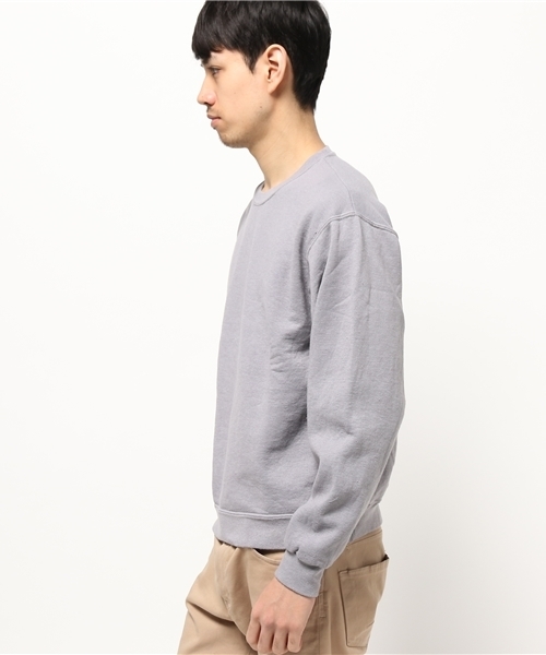 JERZEES（ジャージーズ）の「【JERZEES/ジャージーズ】 CREW SWEAT/クルースウェツト（スウェット・メンズ・ネイビー/イエロー/オレンジ/オフホワイト/ターコイズブルー/グレー・MEDIUM/SMALL）」の7枚目の写真