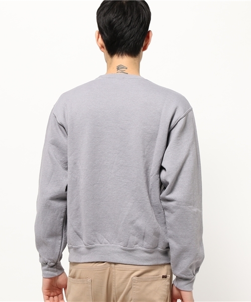 JERZEES（ジャージーズ）の「【JERZEES/ジャージーズ】 CREW SWEAT/クルースウェツト（スウェット・メンズ・ネイビー/イエロー/オレンジ/オフホワイト/ターコイズブルー/グレー・MEDIUM/SMALL）」の8枚目の写真