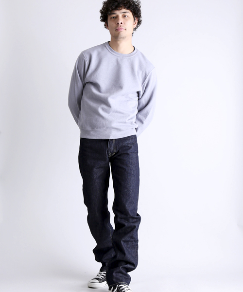 JERZEES（ジャージーズ）の「【JERZEES/ジャージーズ】 CREW SWEAT/クルースウェツト（スウェット・メンズ・ネイビー/イエロー/オレンジ/オフホワイト/ターコイズブルー/グレー・MEDIUM/SMALL）」の14枚目の写真