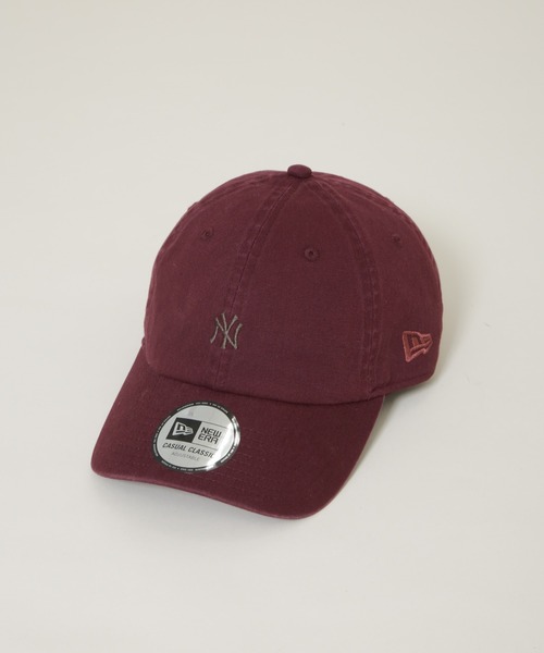 NEW ERA(ニューエラ)の「NEW ERA(R)/別注 CC NEYYAN MINILOGO CAP Clr(キャップ・レディース・その他1/ベージュ/バーガンディー・FREE)」の7枚目の写真