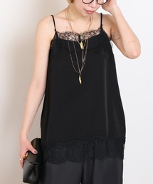 AP STUDIO | *レーストリムドキャミソール1(キャミソール)