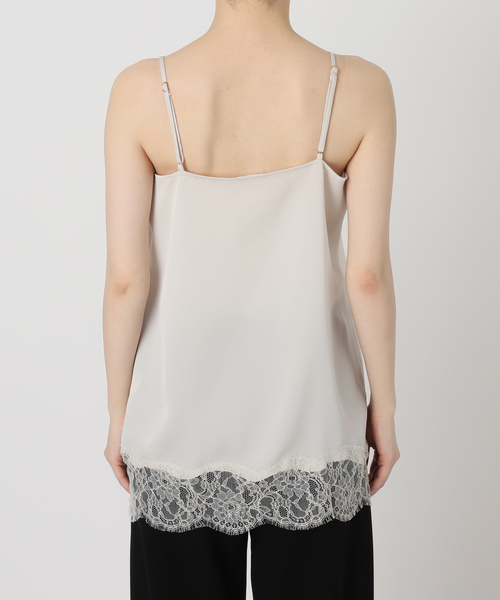 AP STUDIO（エーピーストゥディオ）の「*レーストリムドキャミソール1（キャミソール・レディース・アイボリー/ブラック・FREE）」の22枚目の写真