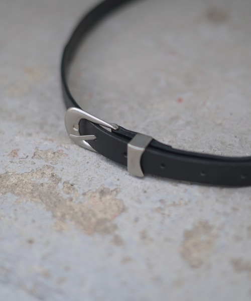 Marient（マリエント）の「Leather Belt / レザーベルト（ベルト・レディース・ブラック・FREE）」の8枚目の写真