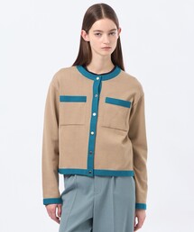 MACKINTOSH PHILOSOPHY | 【LEE4月号/蛯原友里さん着用】【ROYTON（ロイトン）】 ファインコットンニットカーディガン(カーディガン/ボレロ)