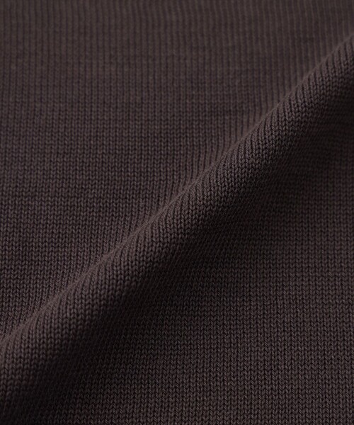 MACKINTOSH PHILOSOPHY（ﾏｯｷﾝﾄｯｼｭ ﾌｨﾛｿﾌｨｰ）の「【LEE4月号/蛯原友里さん着用】【ROYTON（ロイトン）】 ファインコットンニットカーディガン（カーディガン/ボレロ・レディース・オフホワイト/ベージュ/ダークネイビー/ブラウン系その他4・38）」の18枚目の写真