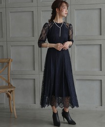 FUNALIVE（ファンアライブ）の「7分袖ワンピース（ワンピース）」